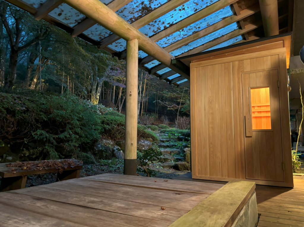 施工事例：BOXサウナ（別荘）