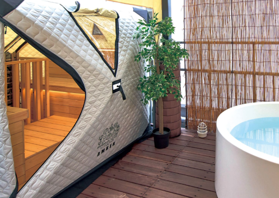 テントサウナのイメージ画像